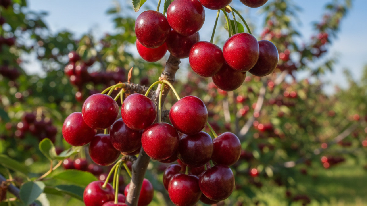 Producción de cerezas en Renania del Norte-Westfalia disminuye, pero supera el promedio
